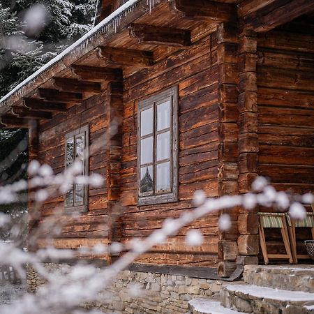 Przystanek Ropienka Lesniczowkaヴィラ エクステリア 写真